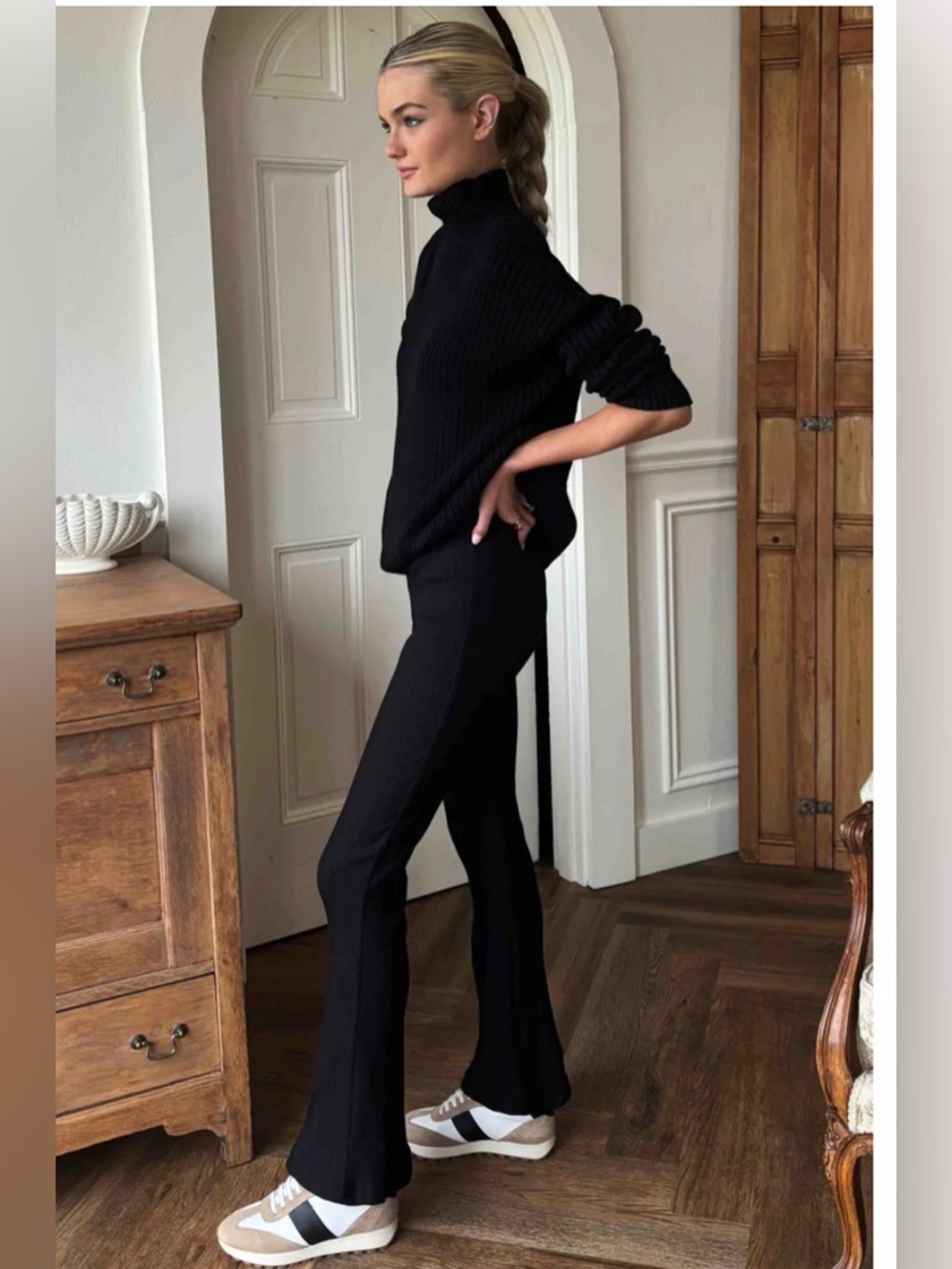 Emerson Fry Black Onyx Rib Pant 
NWT
Size S